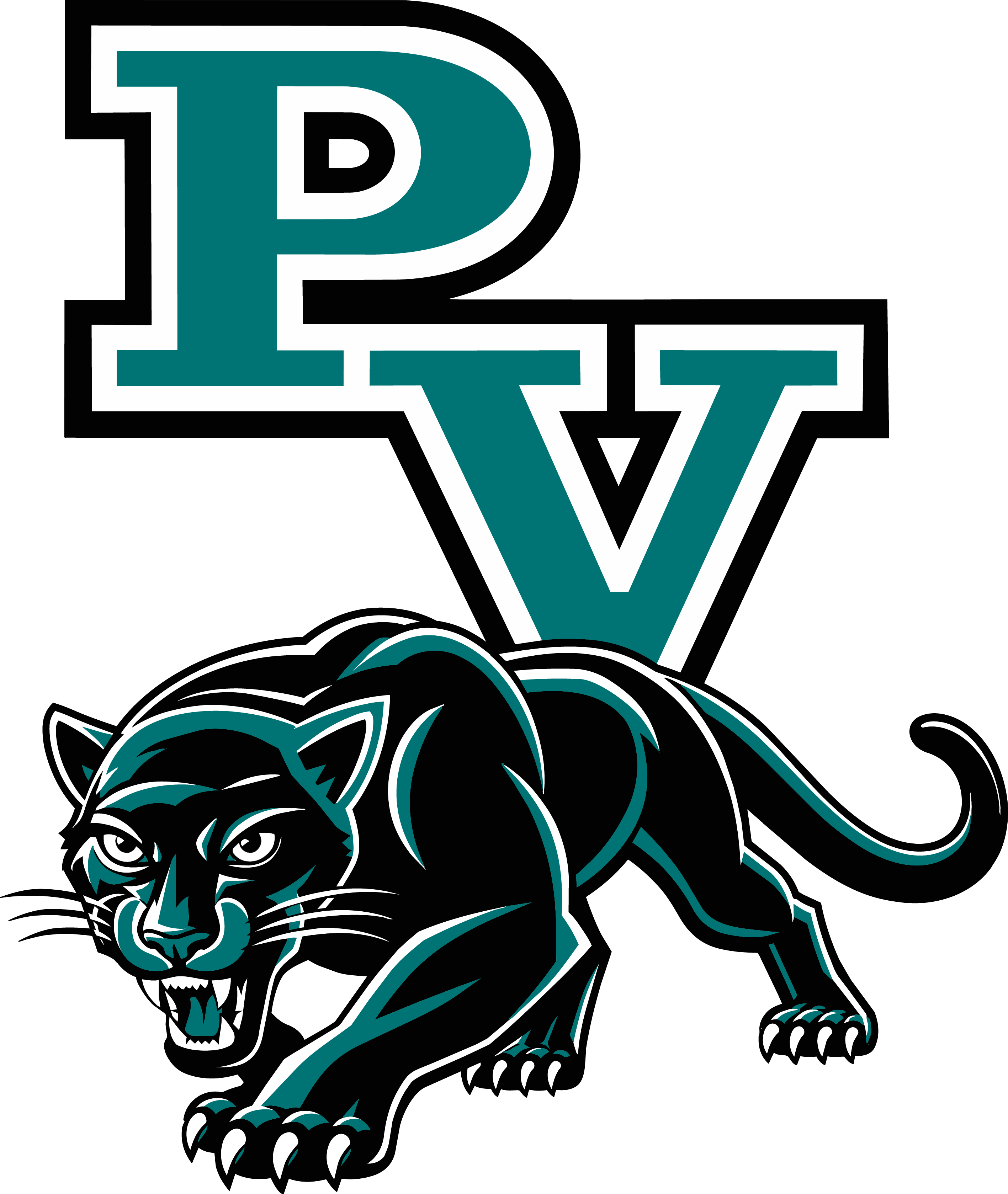 PV monogram with panther, primary