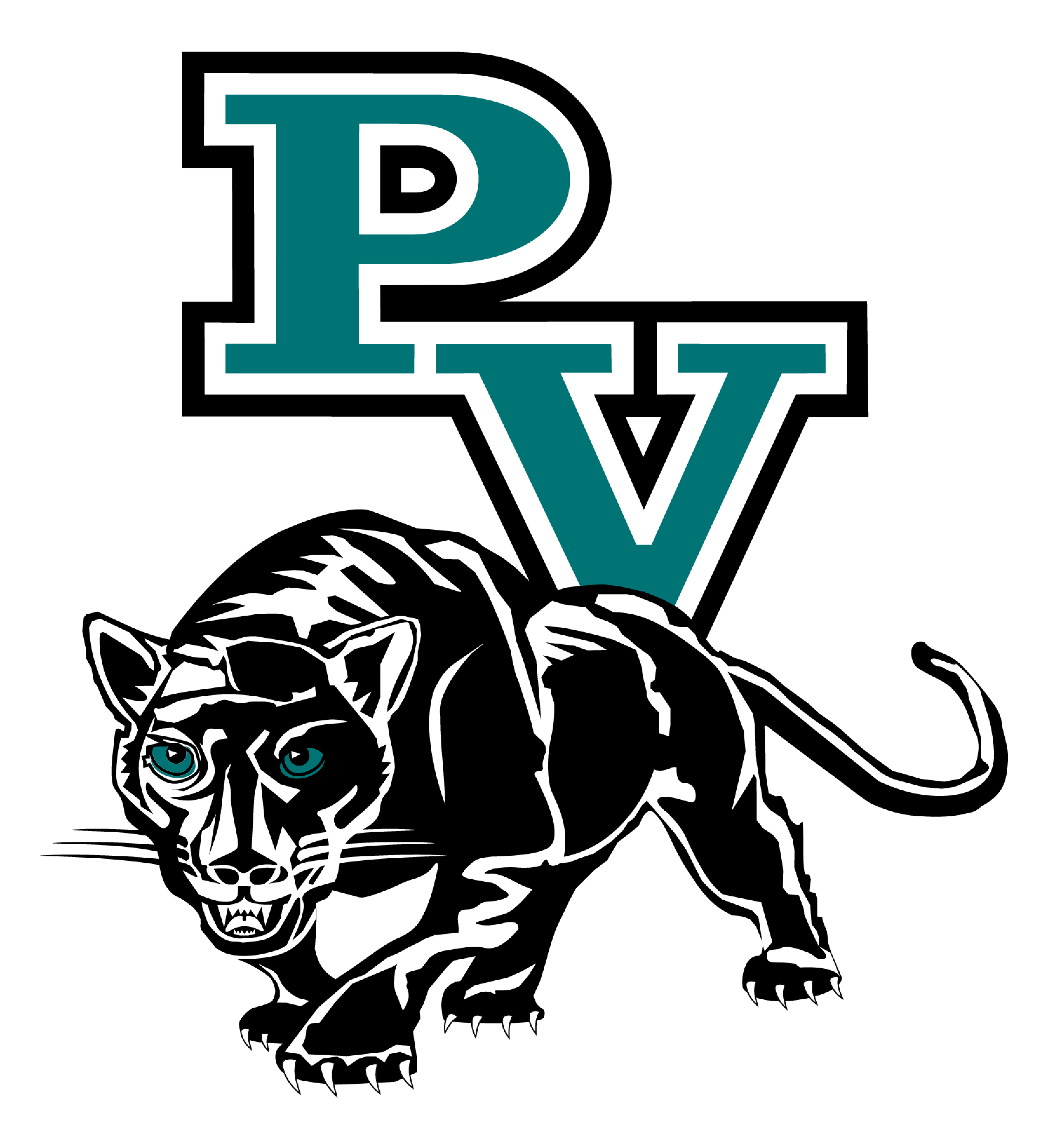 PV monogram with panther, alternate