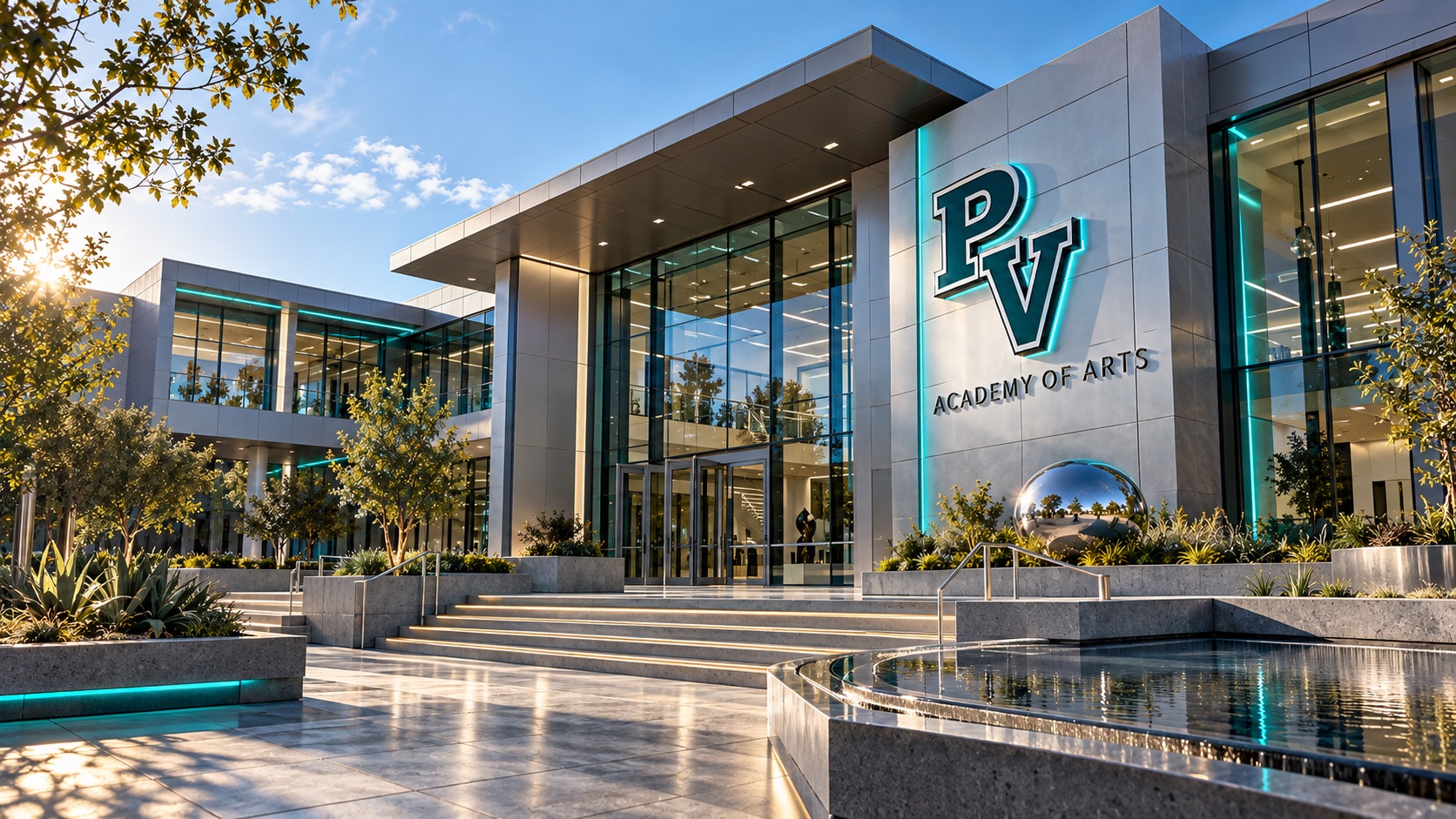 PV Academy of Arts campus front