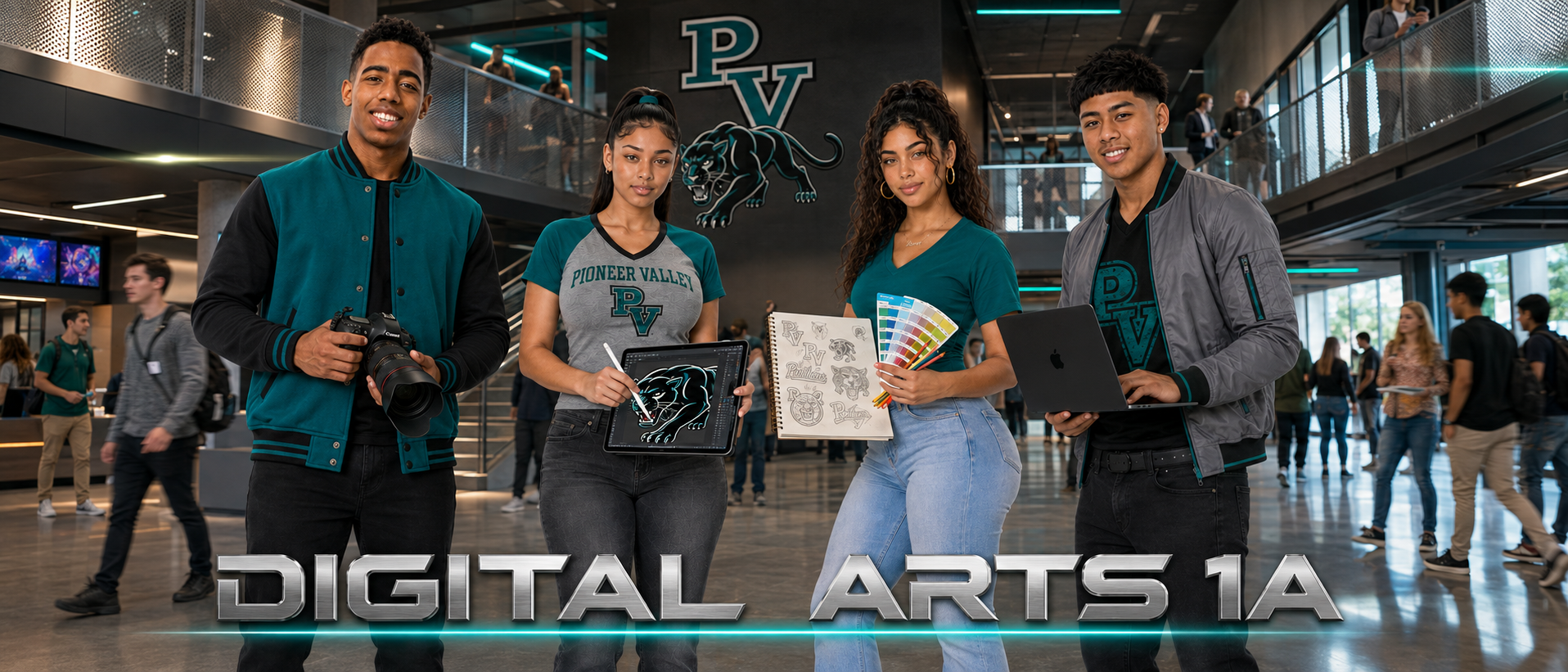 Digital Arts 1A course home hero