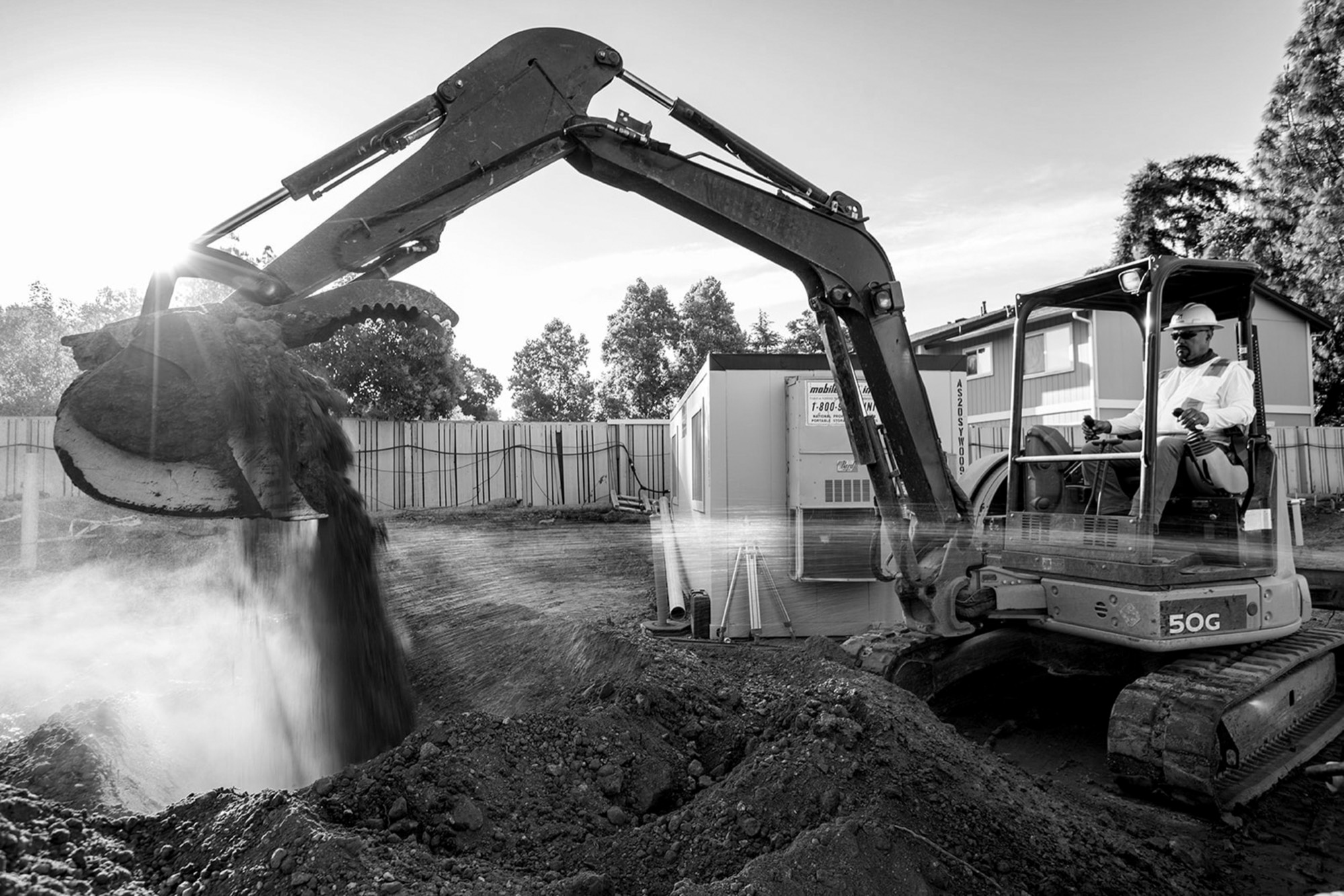 Buried by the Work That Builds Us