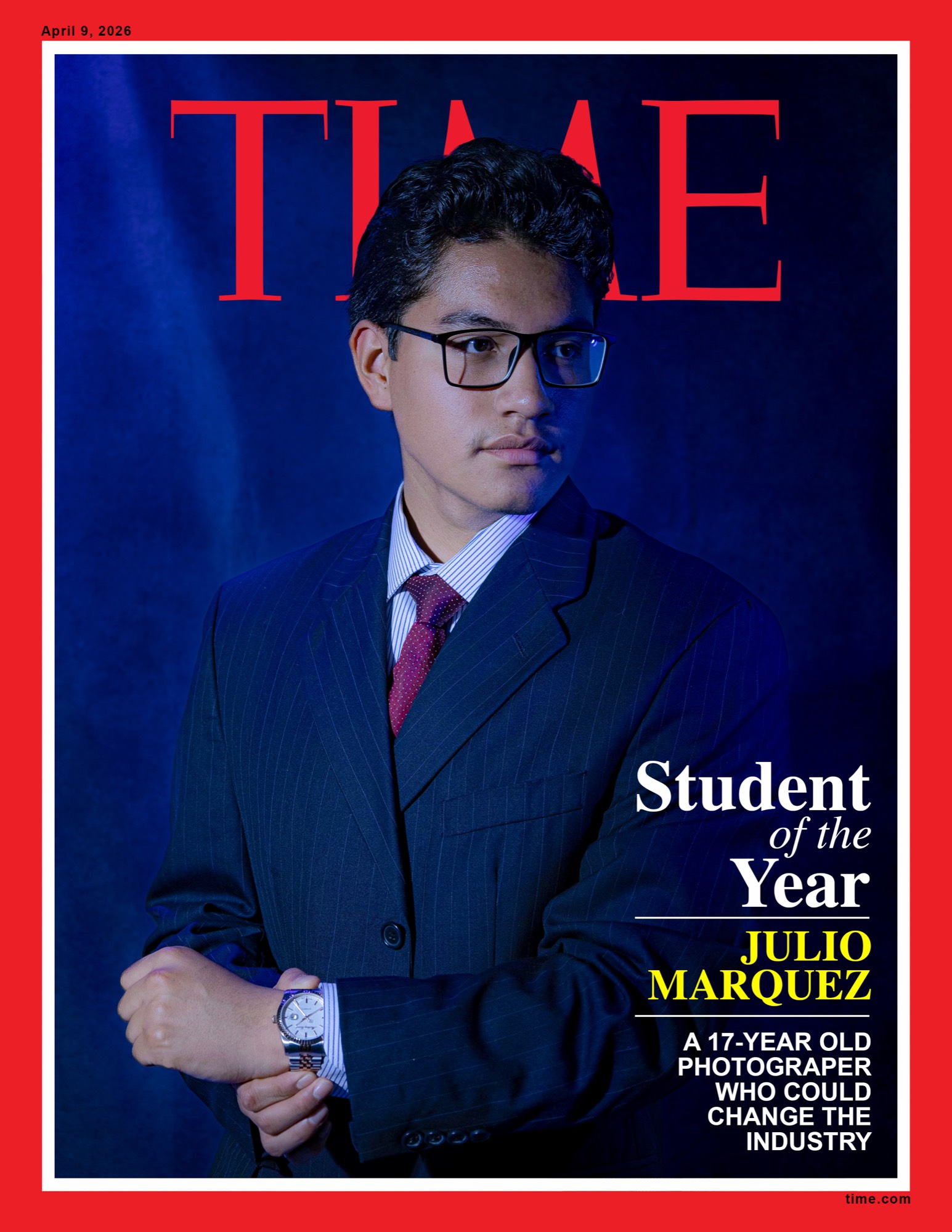 Time Magazine Cover by Julio Marquez